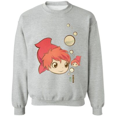 Ponyo Chibi Sweatshirt