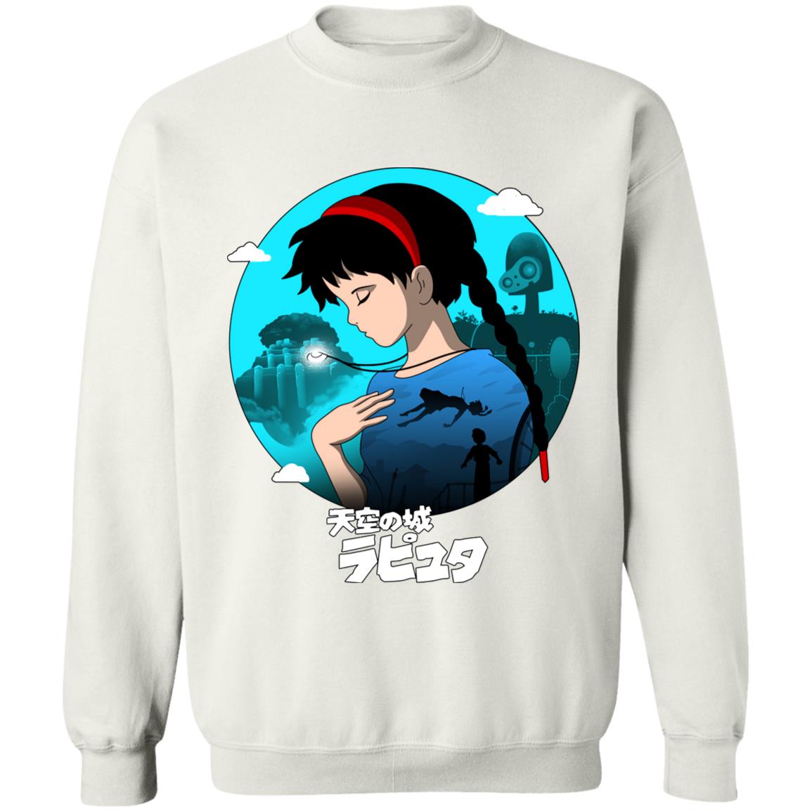 Studio Ghibli Laputa Castle in The Sky Sweatshirt - Image 2