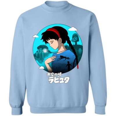 Studio Ghibli Laputa Castle in The Sky  Sweatshirt
