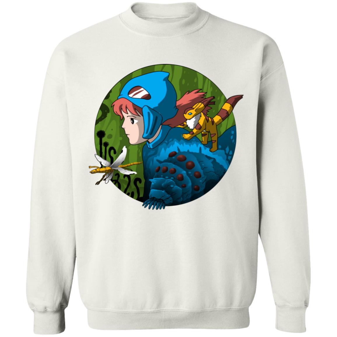 Studio Ghibli Nausicaa of the Valley Of The Wind Sweatshirt - Image 2