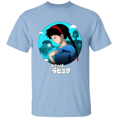 Studio Ghibli Laputa Castle in The Sky  T-shirt