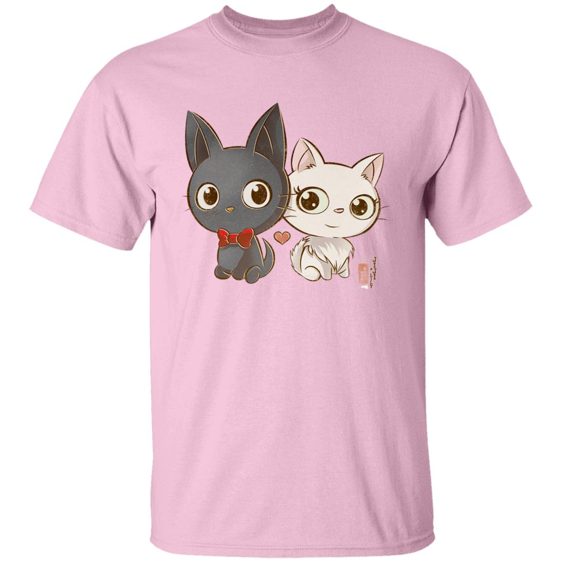 Kiki’s Delivery Service – Jiji and Lily Chibi T-shirt - Image 6