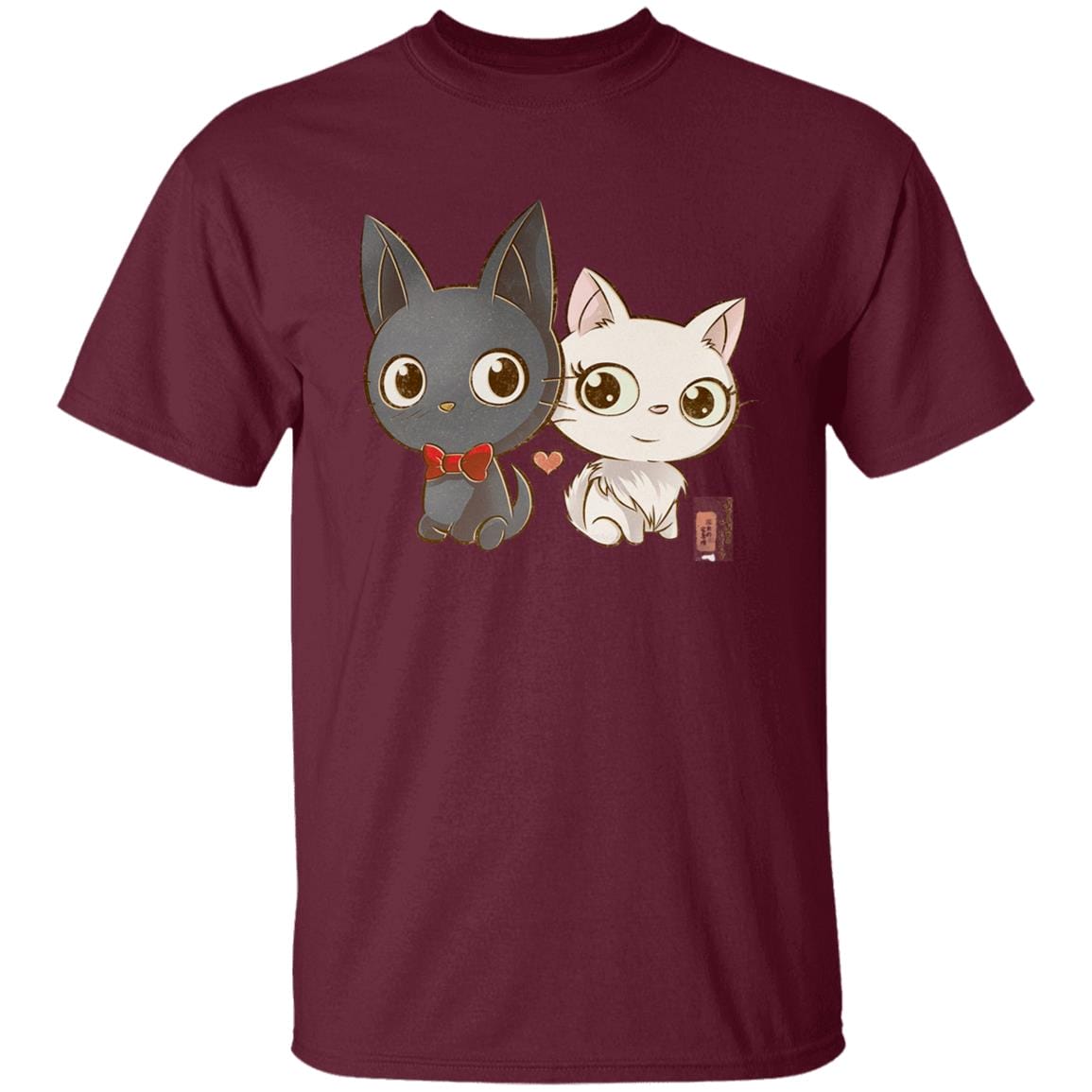 Kiki’s Delivery Service – Jiji and Lily Chibi T-shirt - Image 7