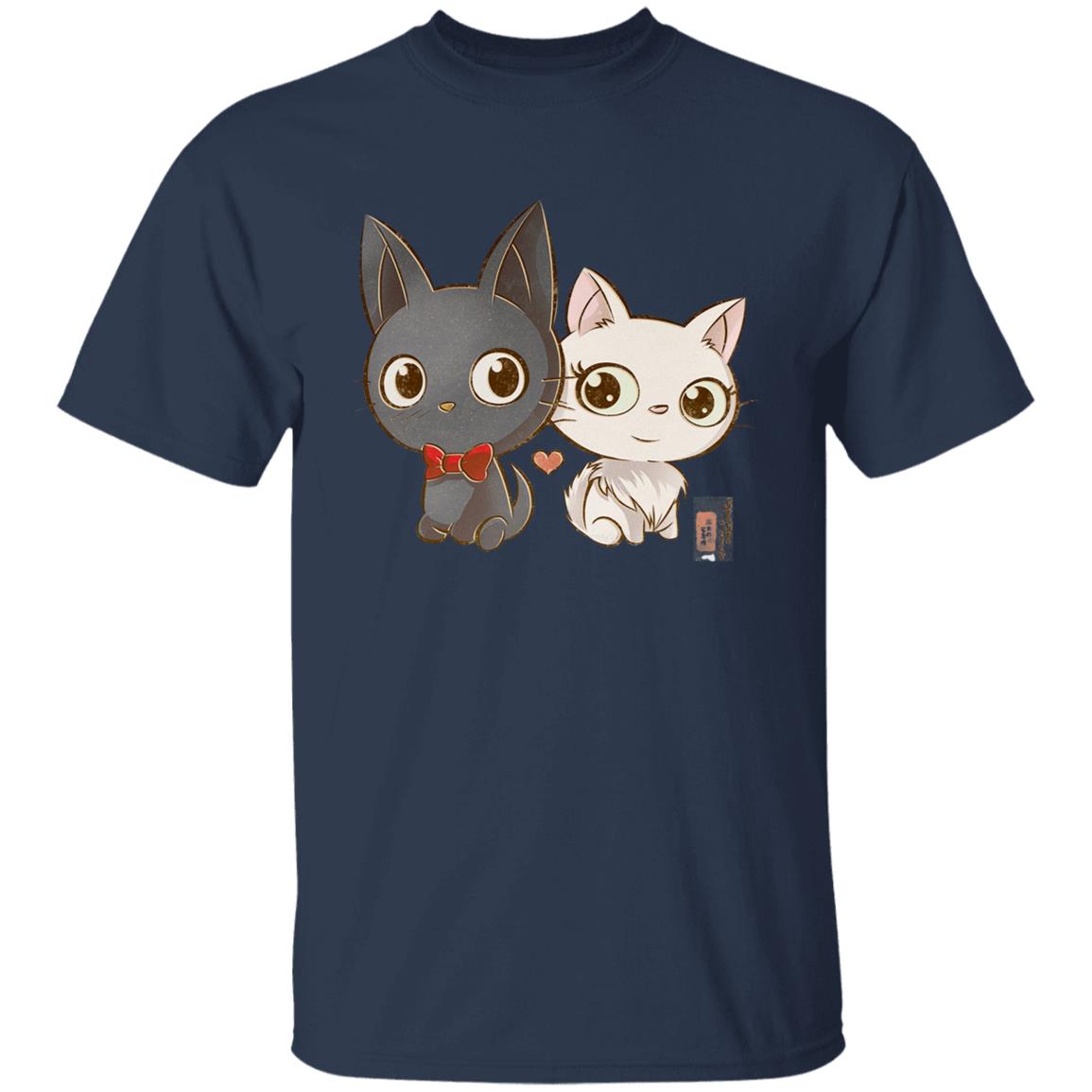 Kiki’s Delivery Service – Jiji and Lily Chibi T-shirt - Image 8