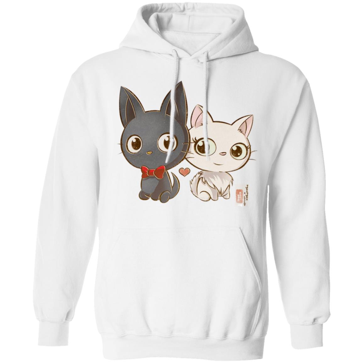 Kiki’s Delivery Service – Jiji and Lily Chibi Hoodie - Image 2