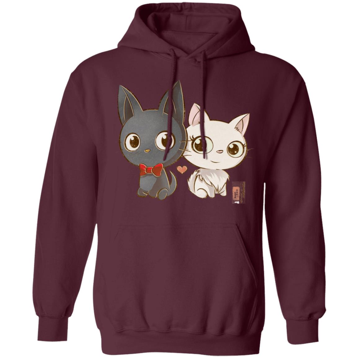 Kiki’s Delivery Service – Jiji and Lily Chibi Hoodie - Image 9