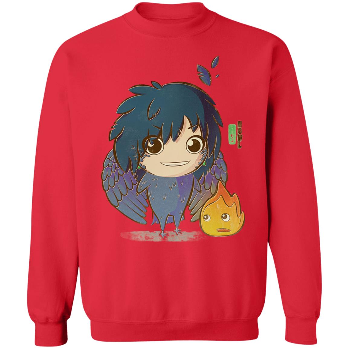 Studio Ghibli Howl’s Moving Castle Howl Chibi Sweatshirt - Image 7
