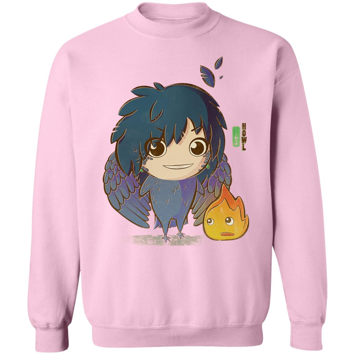 Studio Ghibli Howl’s Moving Castle Howl Chibi Sweatshirt - Image 10