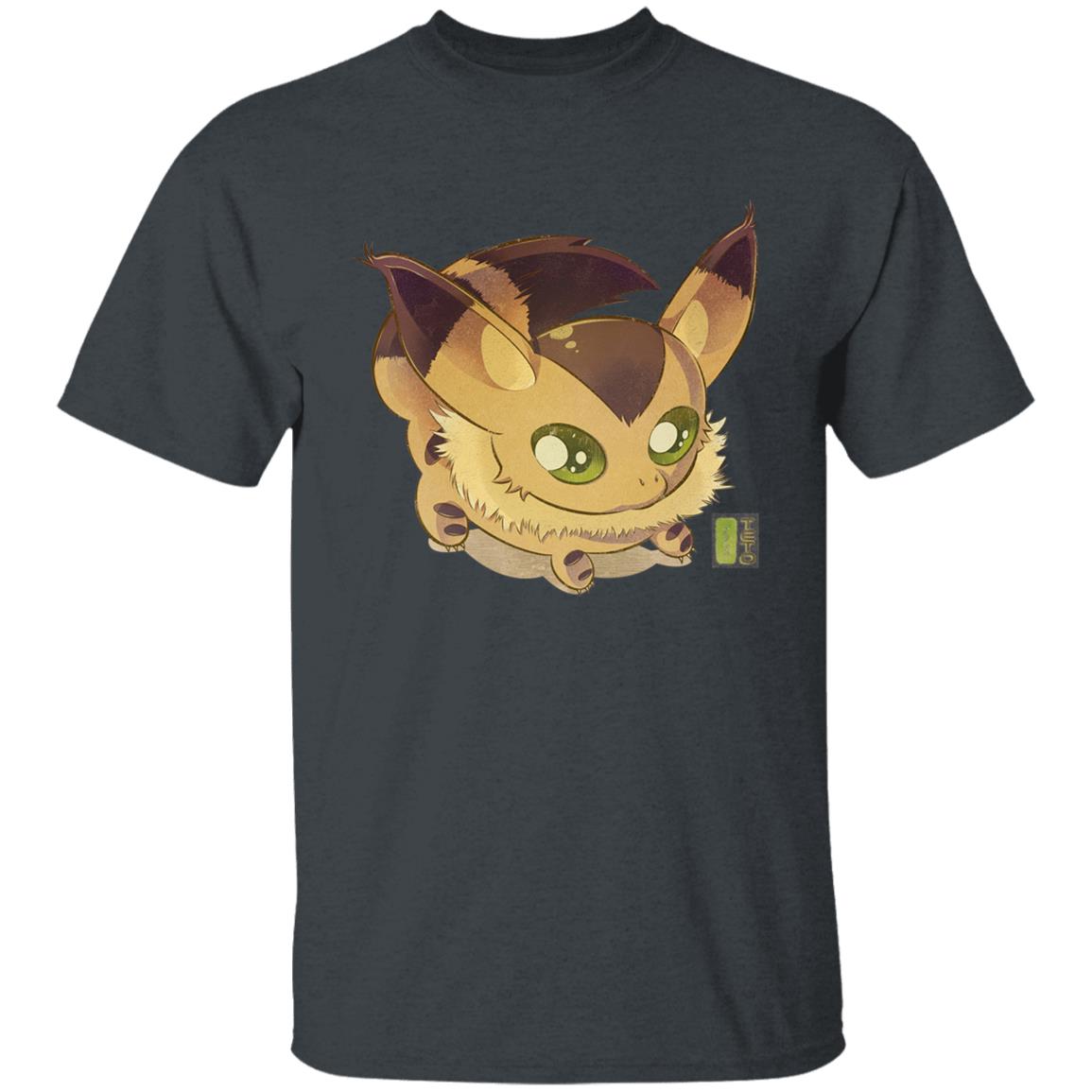 Studio Ghibli Nausicaa of the Valley Of The Wind Teto Chibi T-shirt - Image 5