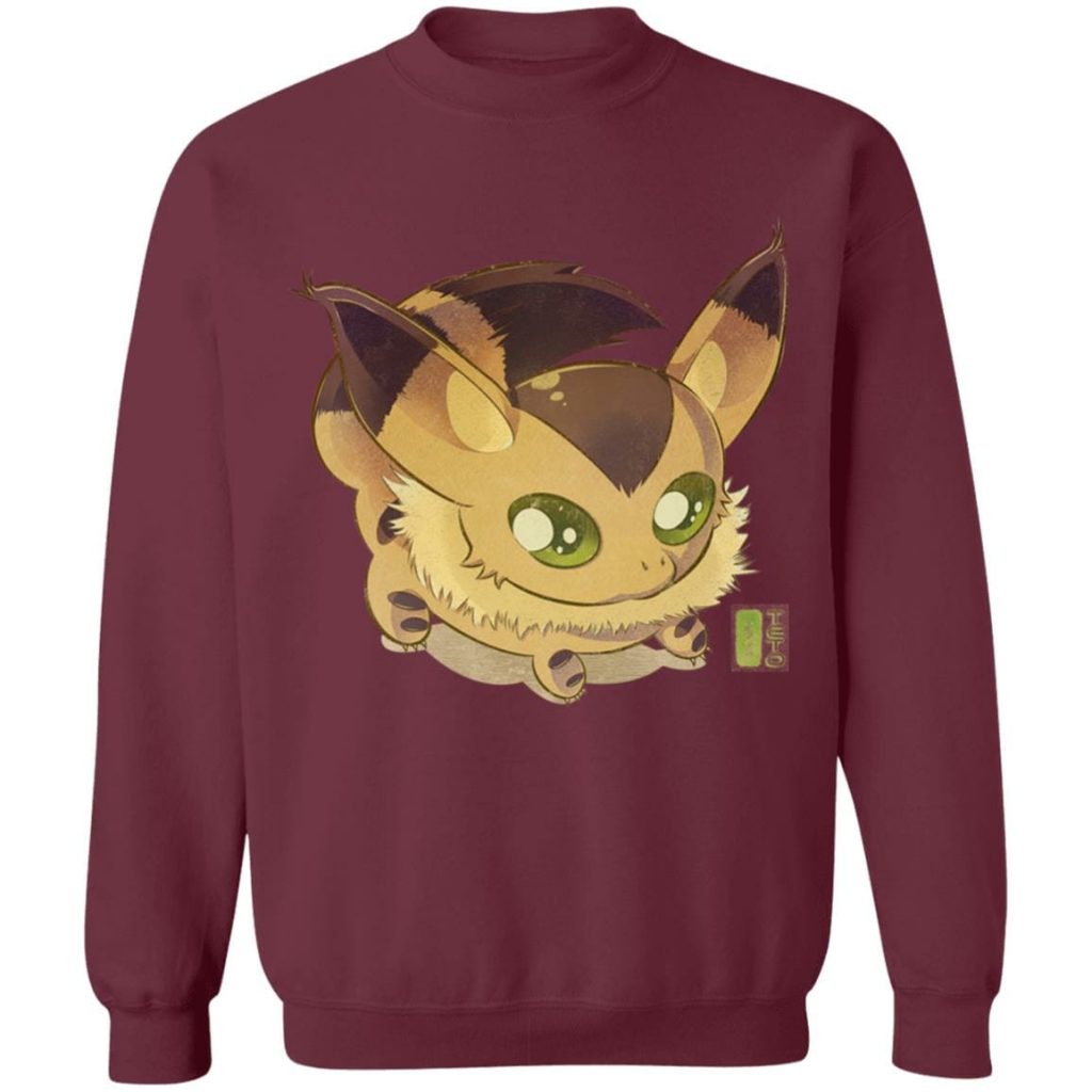 Studio Ghibli Nausicaa of the Valley Of The Wind Teto Chibi Sweatshirt