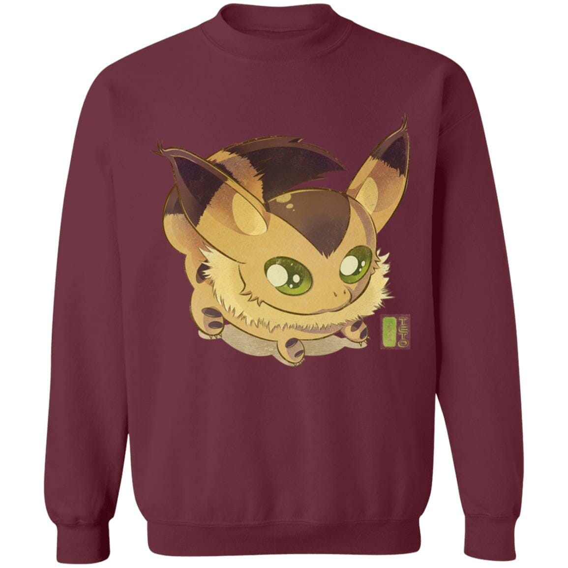 Studio Ghibli Nausicaa of the Valley Of The Wind Teto Chibi Sweatshirt - Image 5