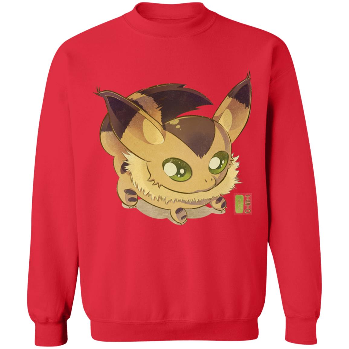 Studio Ghibli Nausicaa of the Valley Of The Wind Teto Chibi Sweatshirt - Image 7
