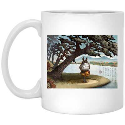 Totoro on the Catbus Spring Ride Mug
