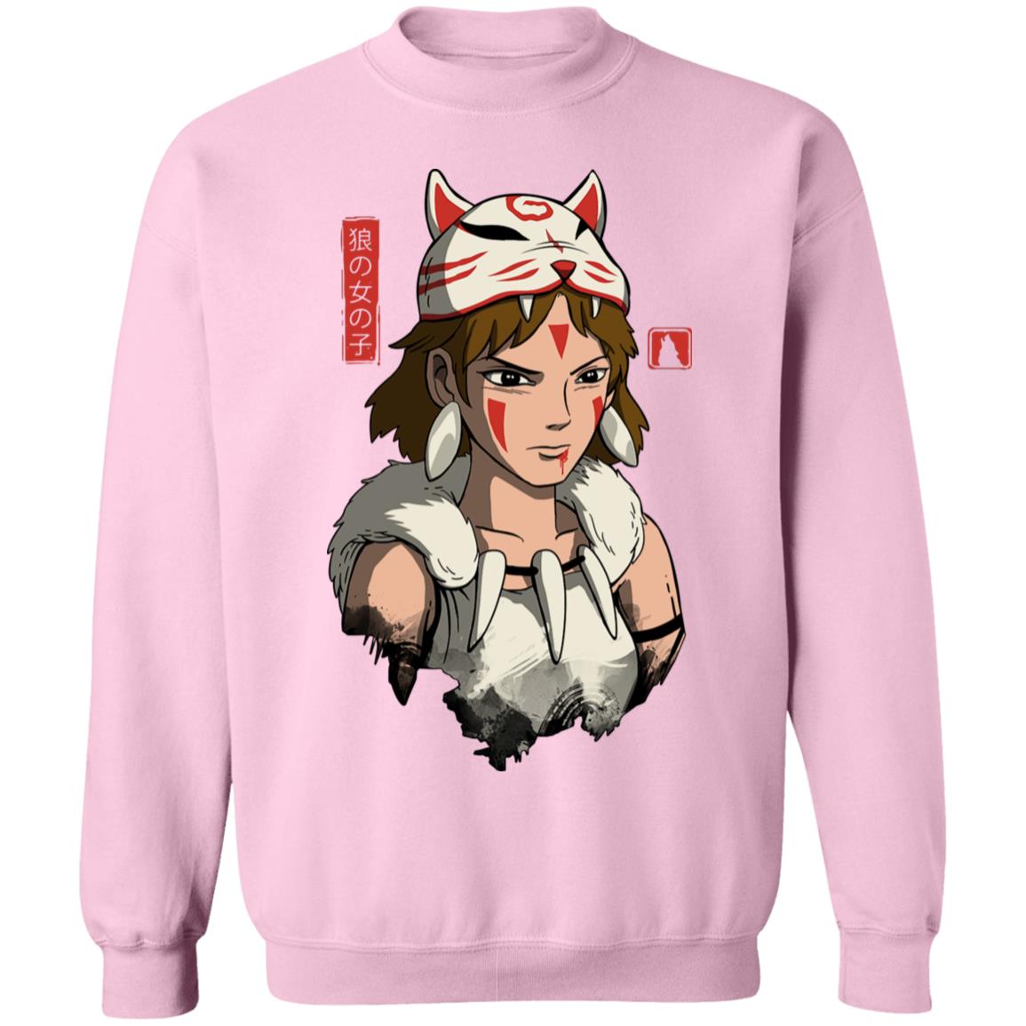 Studio Ghibli Mononoke The Wolf Girl Sweatshirt - Image 10