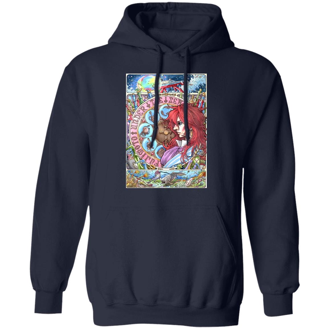 Ponyo’s Father Portrait Art Hoodie - Image 5