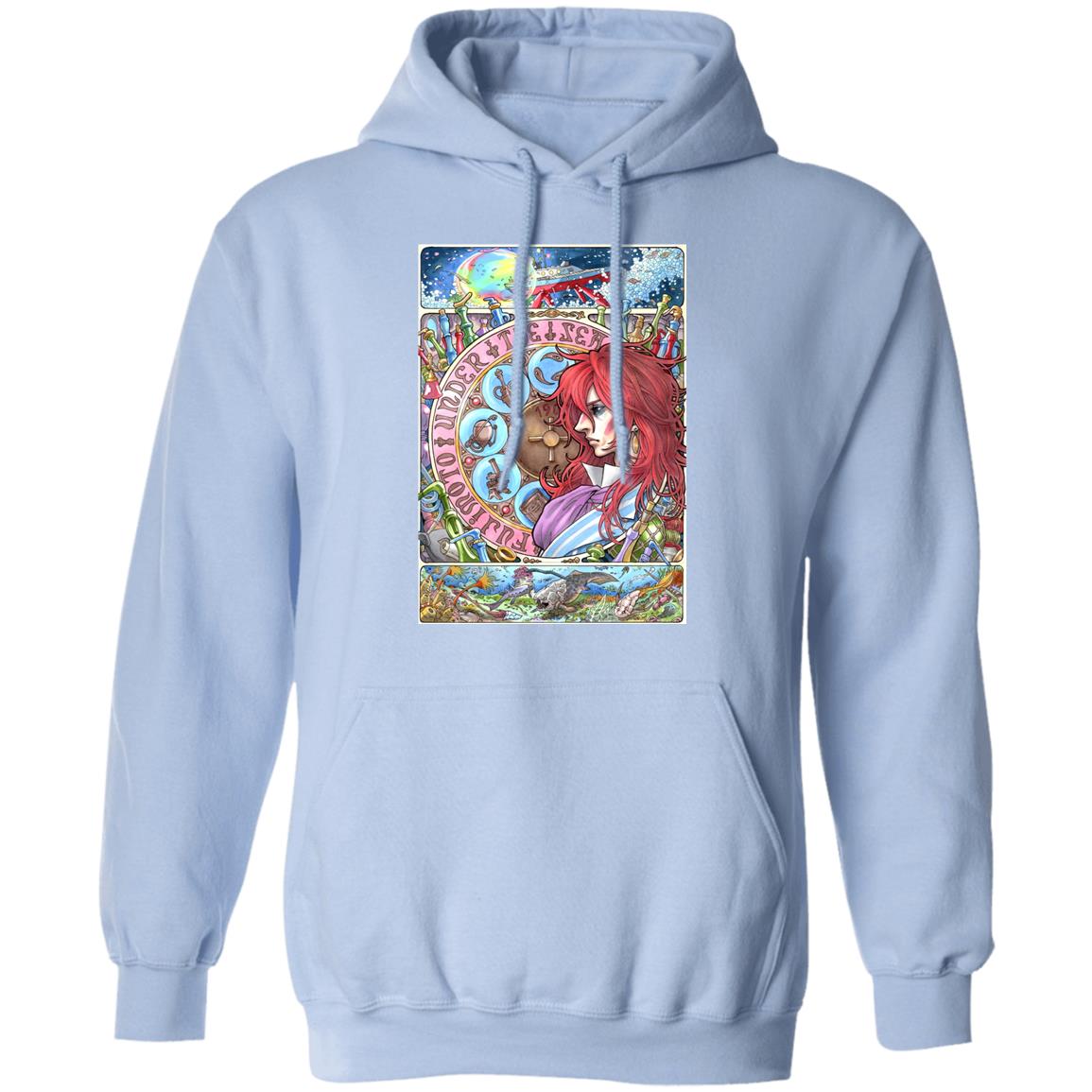 Ponyo’s Father Portrait Art Hoodie - Image 7