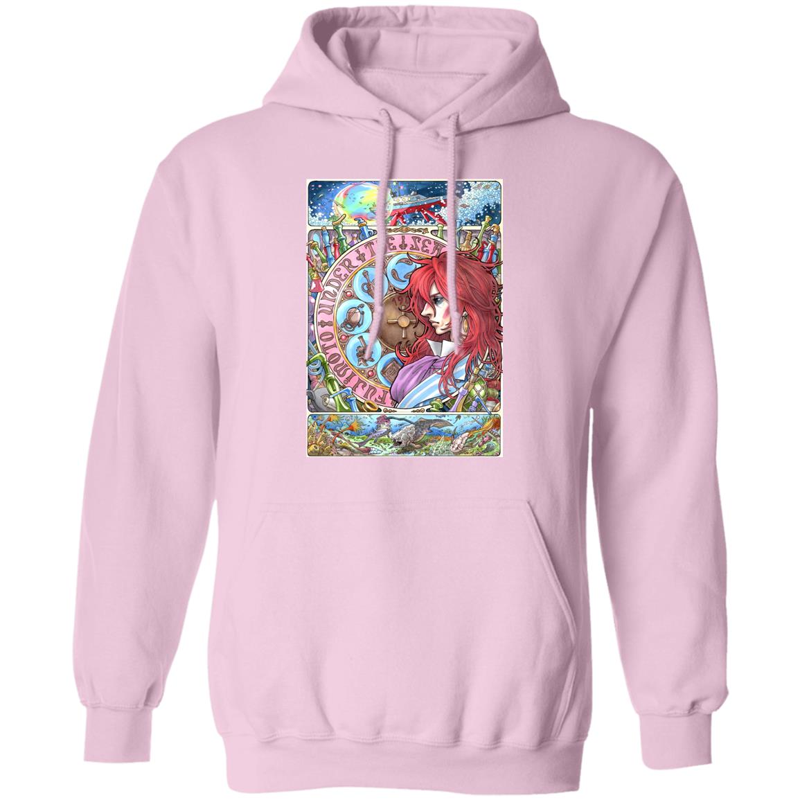Ponyo’s Father Portrait Art Hoodie - Image 8