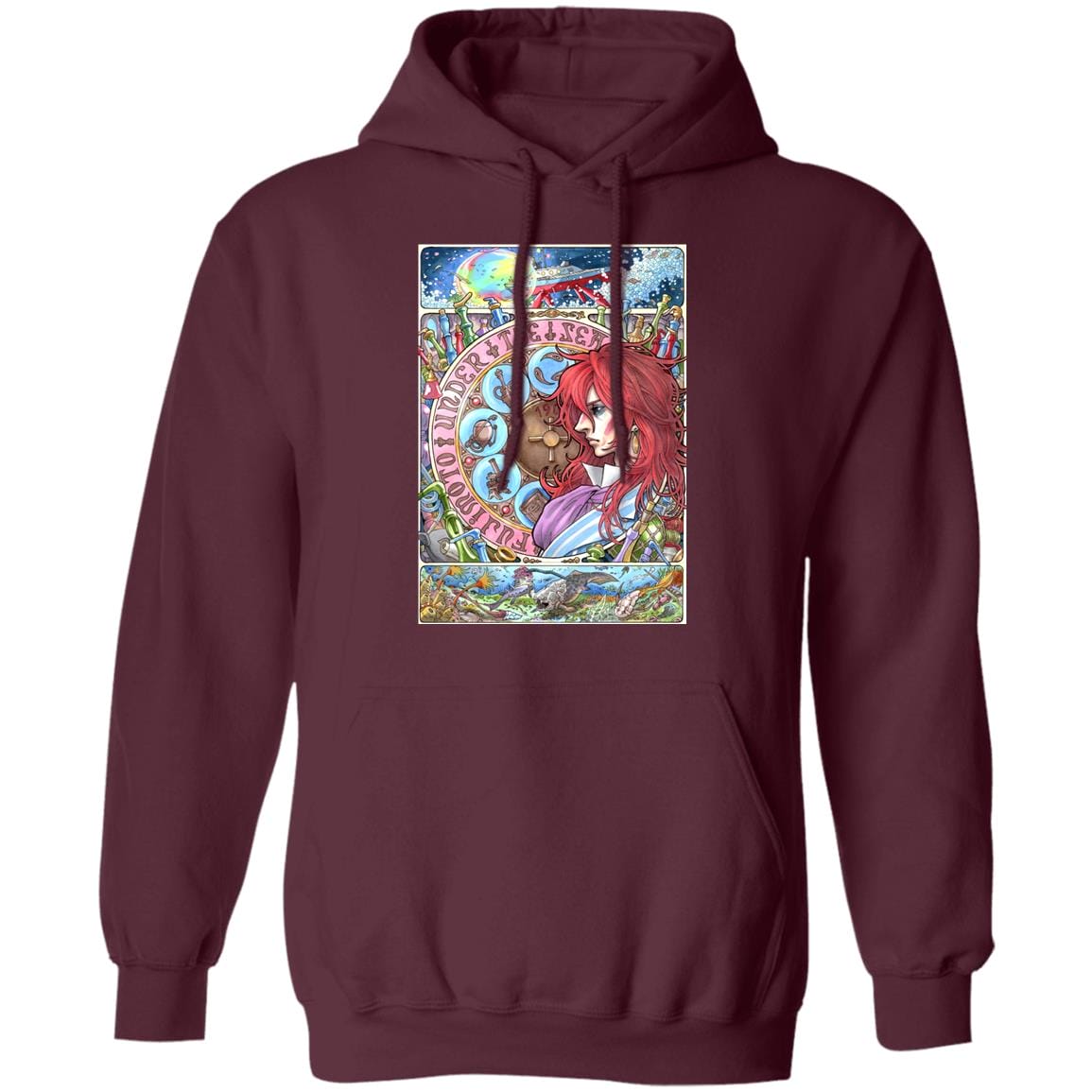 Ponyo’s Father Portrait Art Hoodie - Image 9