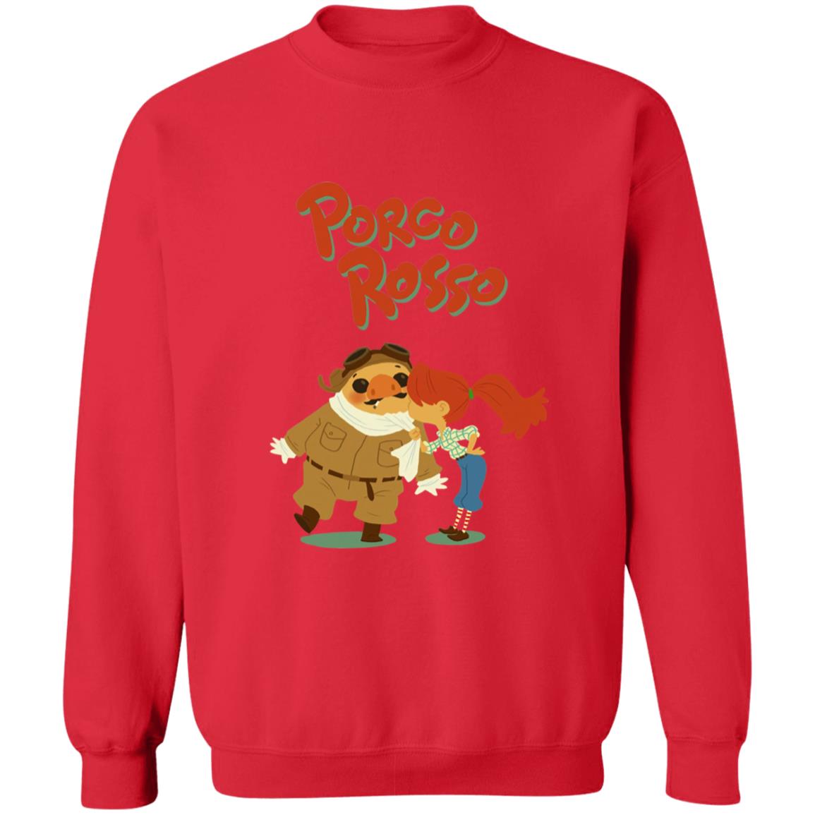 Studio Ghibli Porco Rosso The Kiss Sweatshirt - Image 7