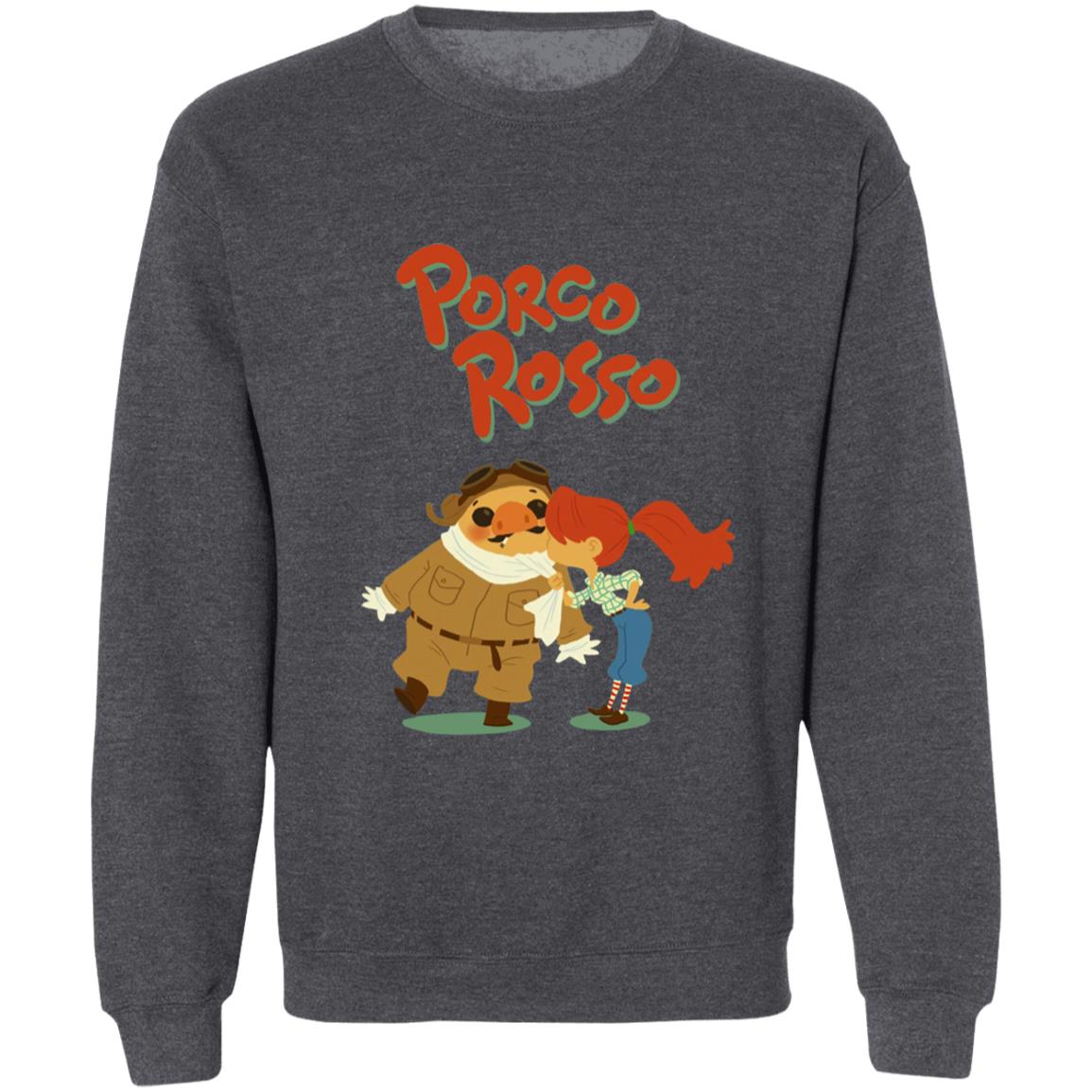 Studio Ghibli Porco Rosso The Kiss Sweatshirt - Image 8