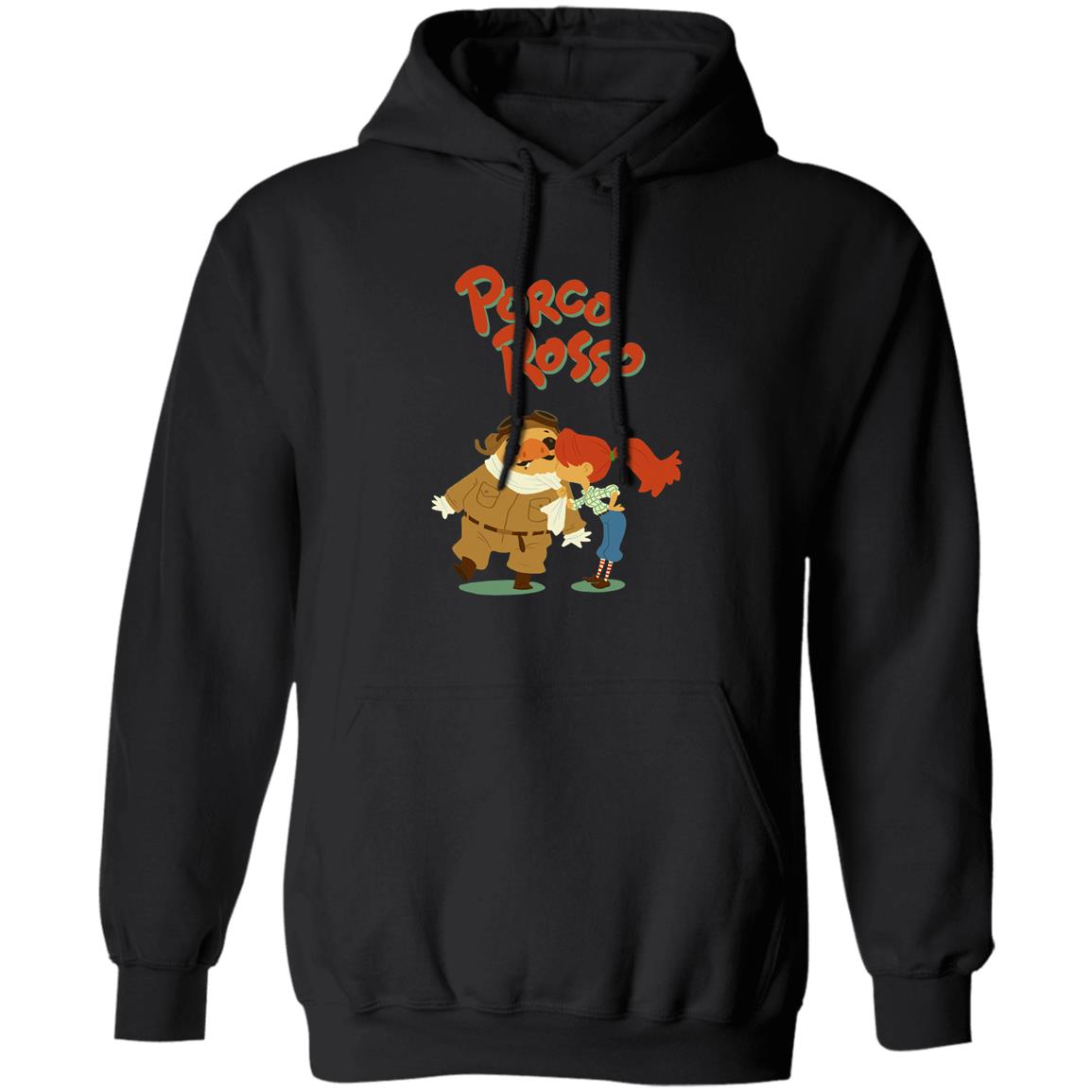 Porco Rosso – The Kiss Hoodie - Image 4