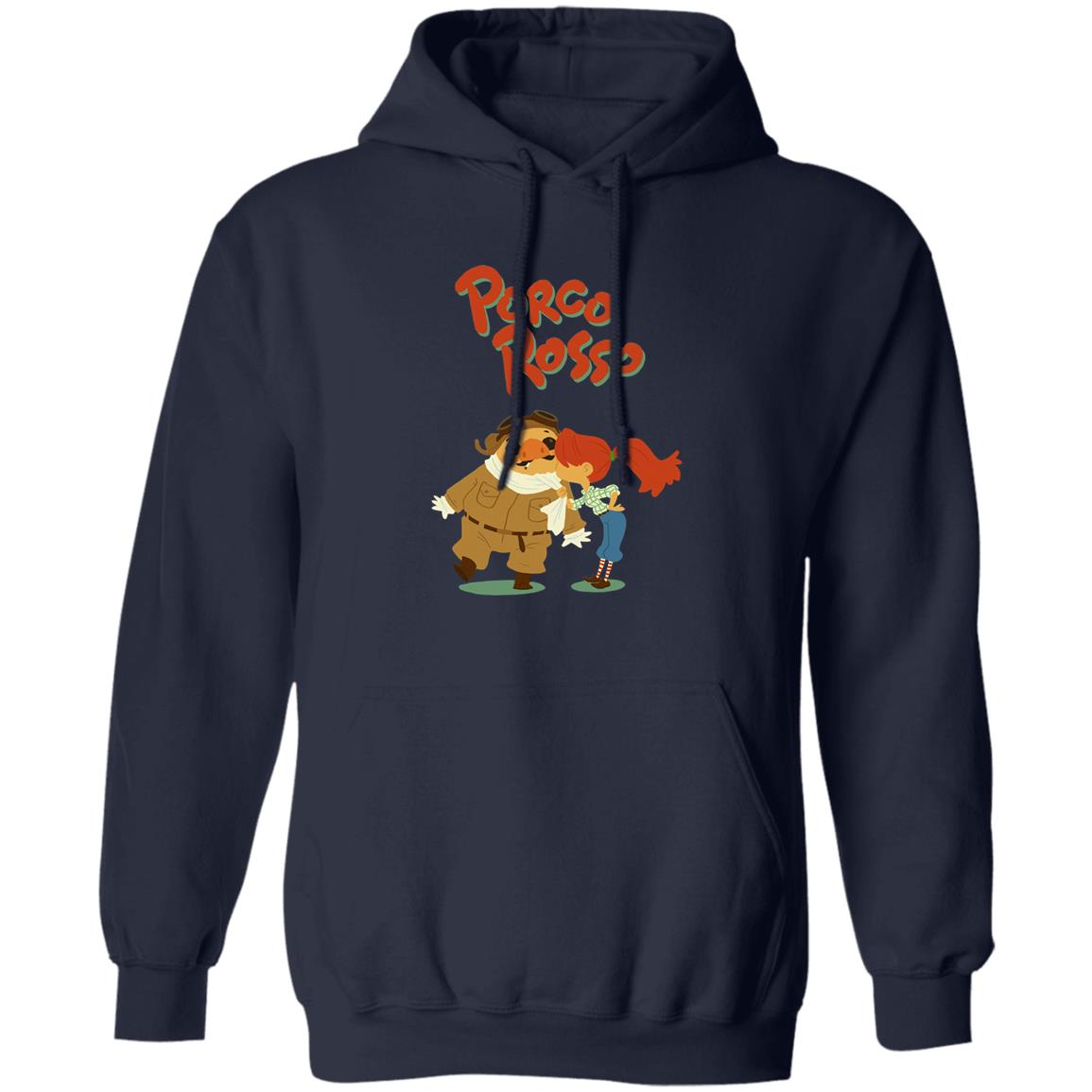 Porco Rosso – The Kiss Hoodie - Image 5