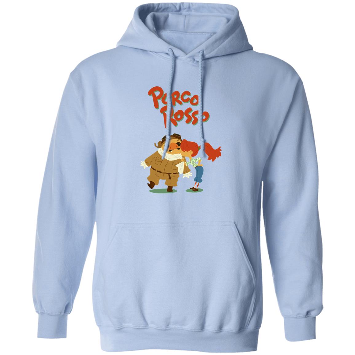 Porco Rosso – The Kiss Hoodie - Image 7
