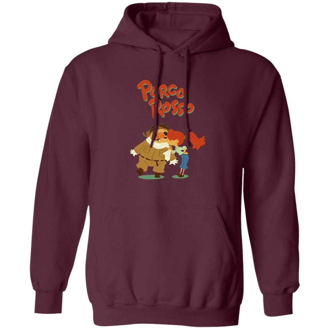 Porco Rosso – The Kiss Hoodie - Image 9