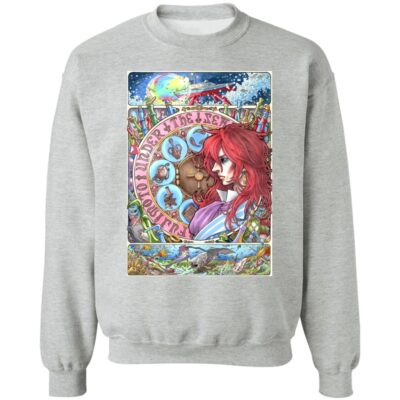 Ponyo’s Father Portrait Art Sweatshirt