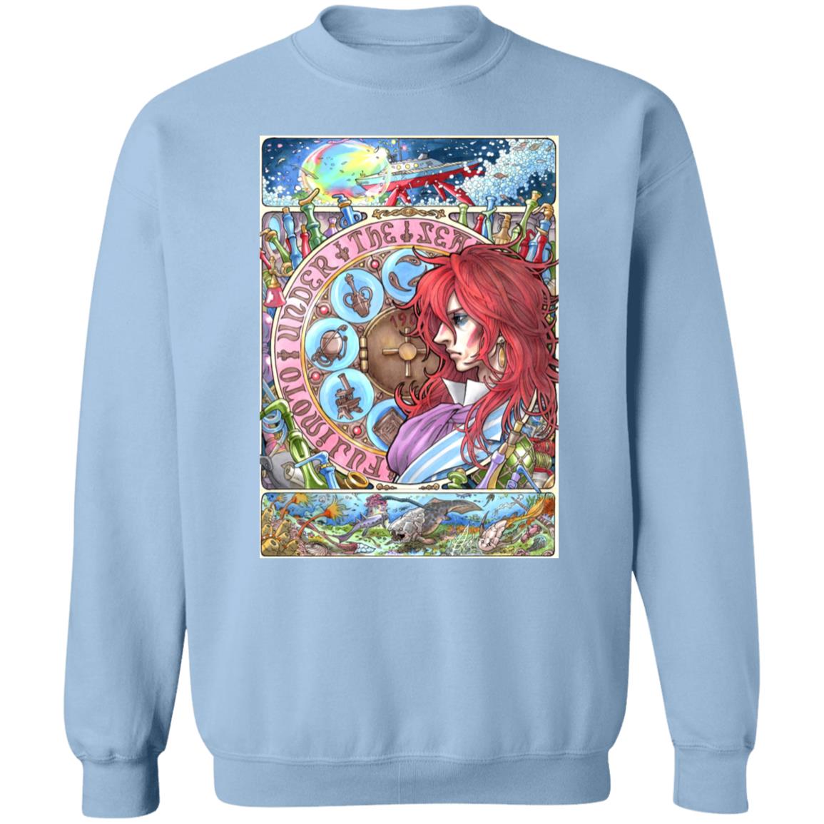 Ponyo’s Father Portrait Art Sweatshirt - Image 9
