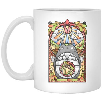 Totoro Stained Glass Art Mug