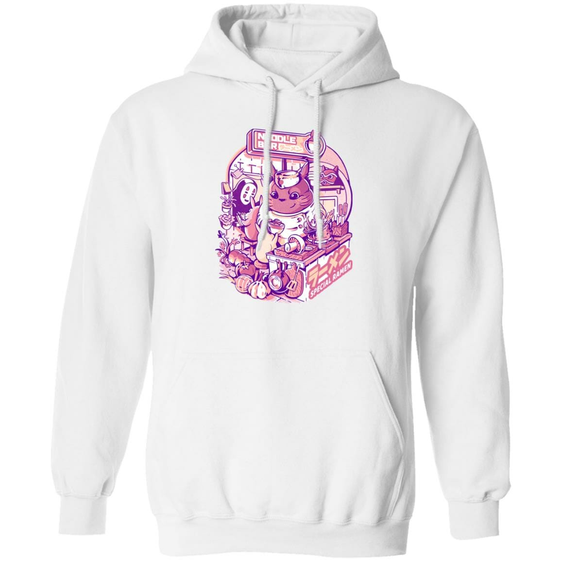 Studio Ghibli Noodle Bar Hoodie - Image 2
