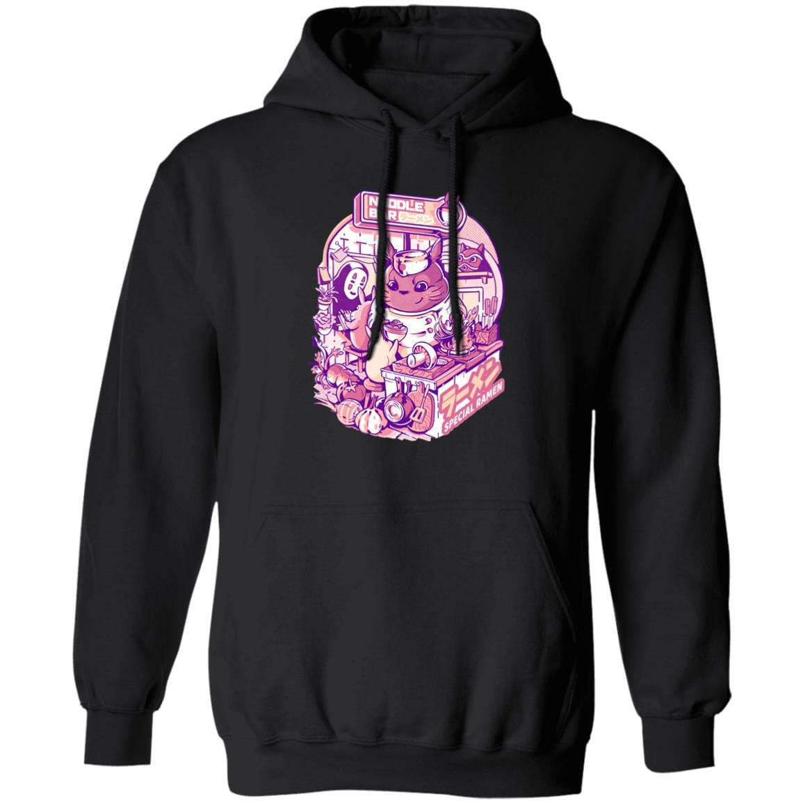 Studio Ghibli Noodle Bar Hoodie - Image 4