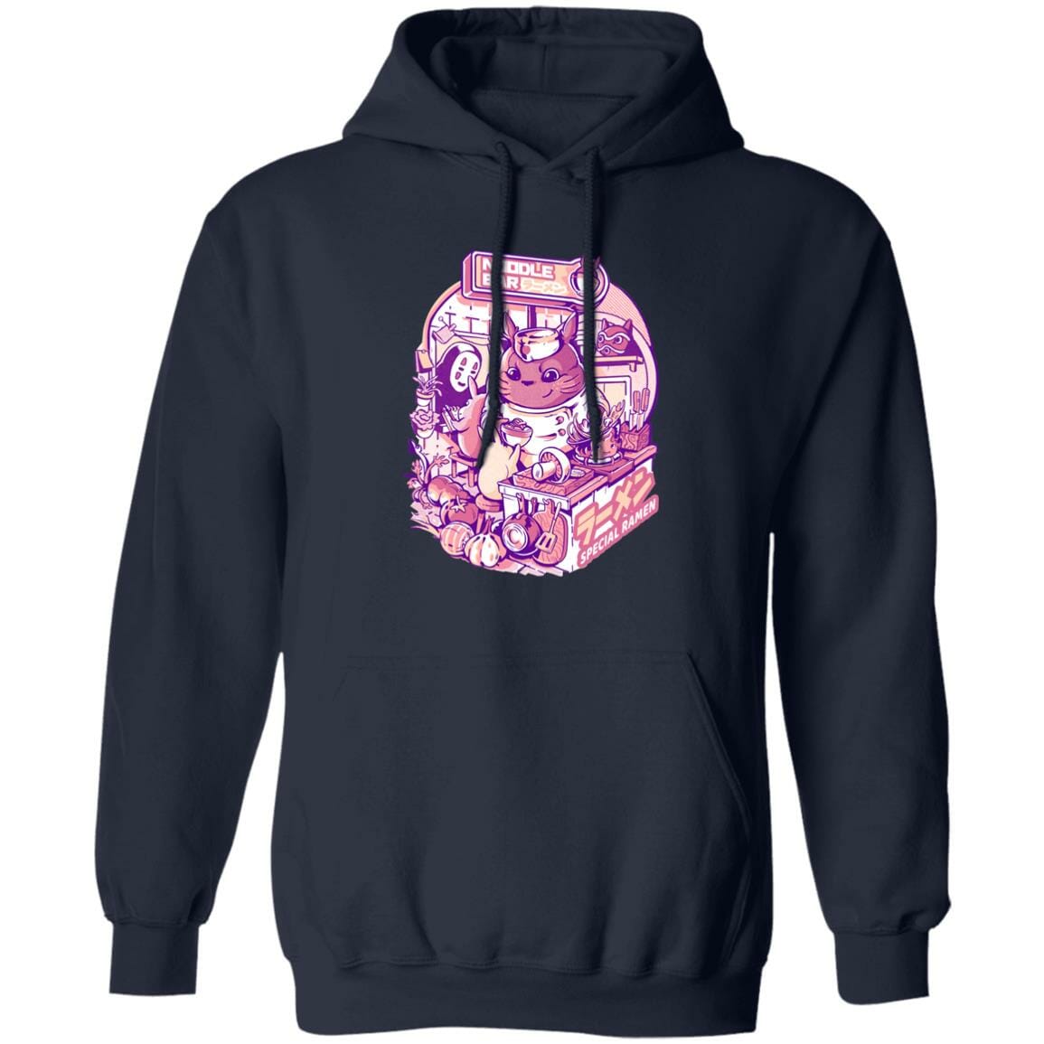 Studio Ghibli Noodle Bar Hoodie - Image 5