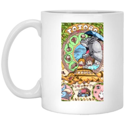 Totoro Portrait art Mug
