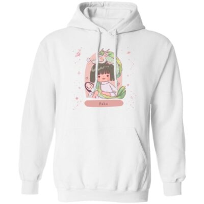 Studio Ghibli Spirited Away Haku Fanart Hoodie