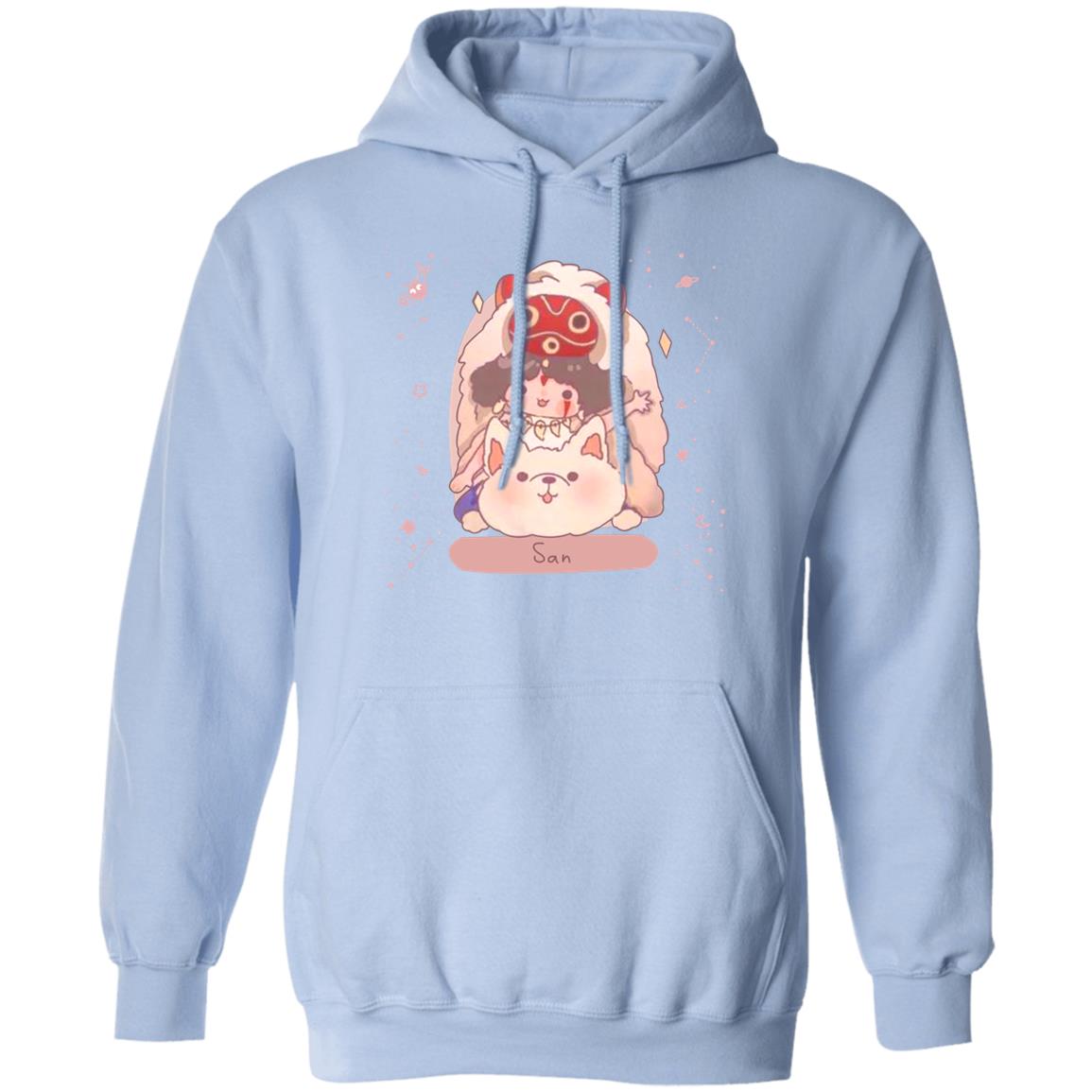 Studio Ghibli Mononoke Princess San Fanart Hoodie - Image 7
