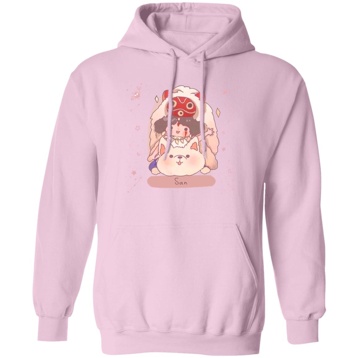 Studio Ghibli Mononoke Princess San Fanart Hoodie - Image 8