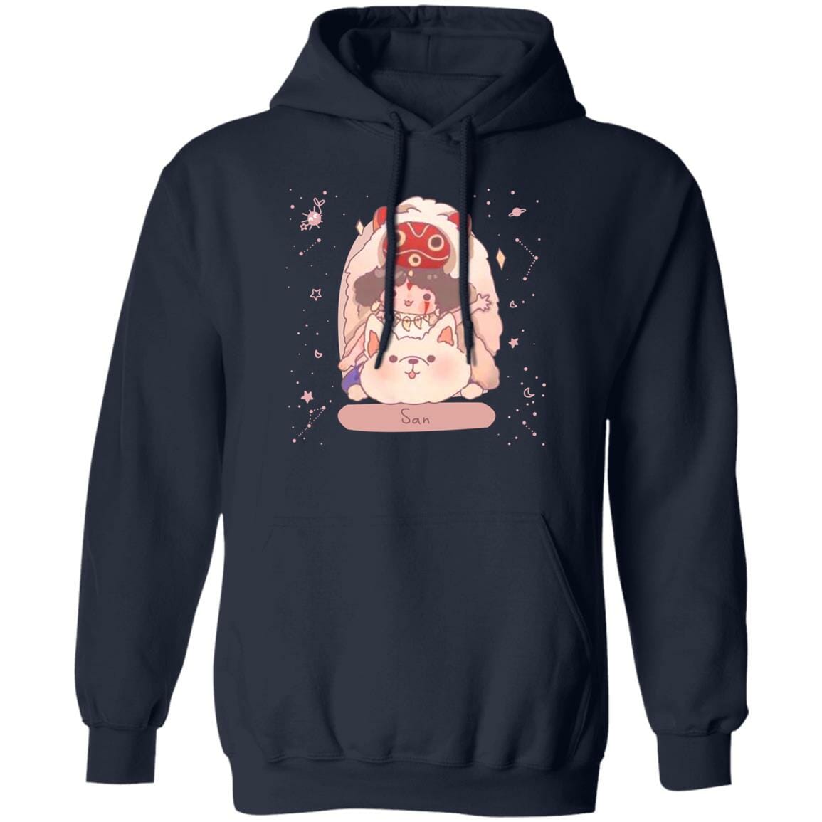 Studio Ghibli Mononoke Princess San Fanart Hoodie - Image 5