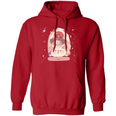Studio Ghibli Mononoke Princess San Fanart Hoodie