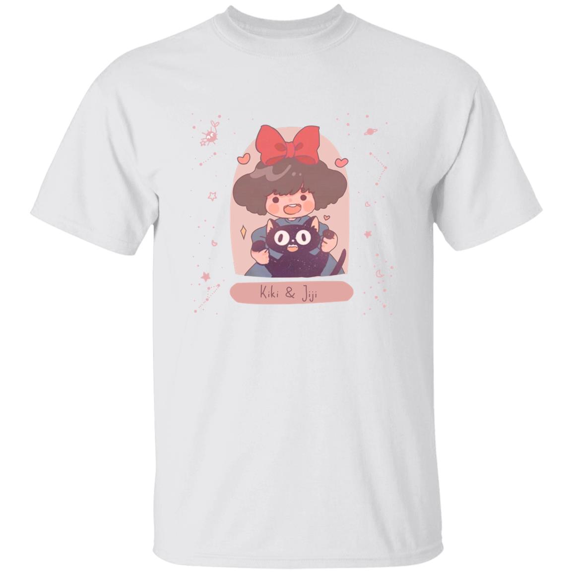 Kiki and Jiji cute Fanart T-shirt - Image 2