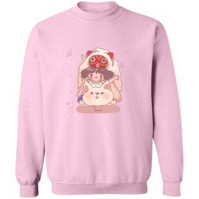 Studio Ghibli Mononoke Princess San Fanart Sweatshirt