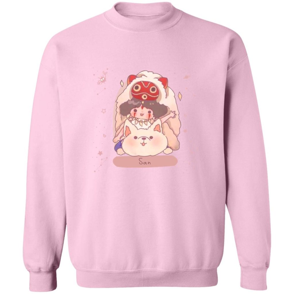 Studio Ghibli Mononoke Princess San Fanart Sweatshirt