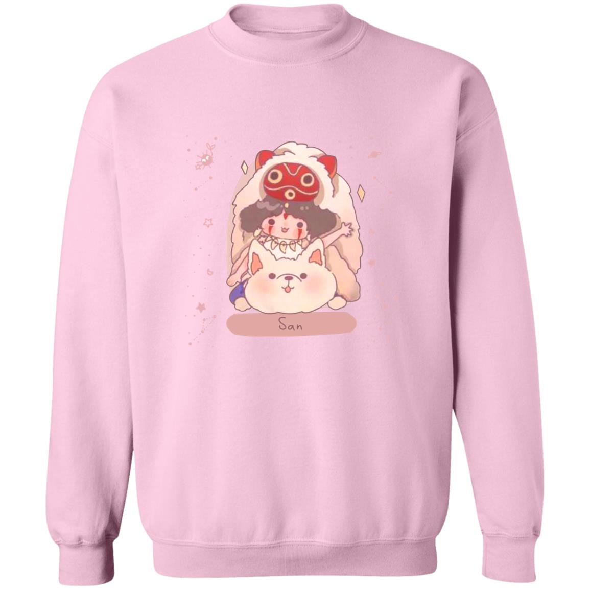Studio Ghibli Mononoke Princess San Fanart Sweatshirt - Image 10