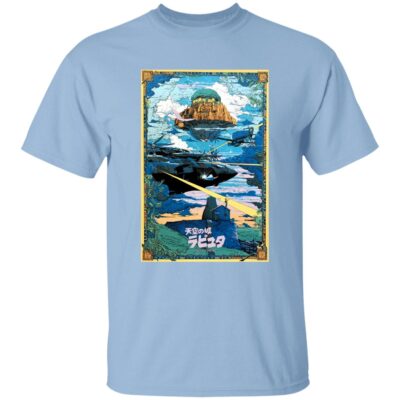 Studio Ghibli Laputa Castle In The Sky – War T-shirt