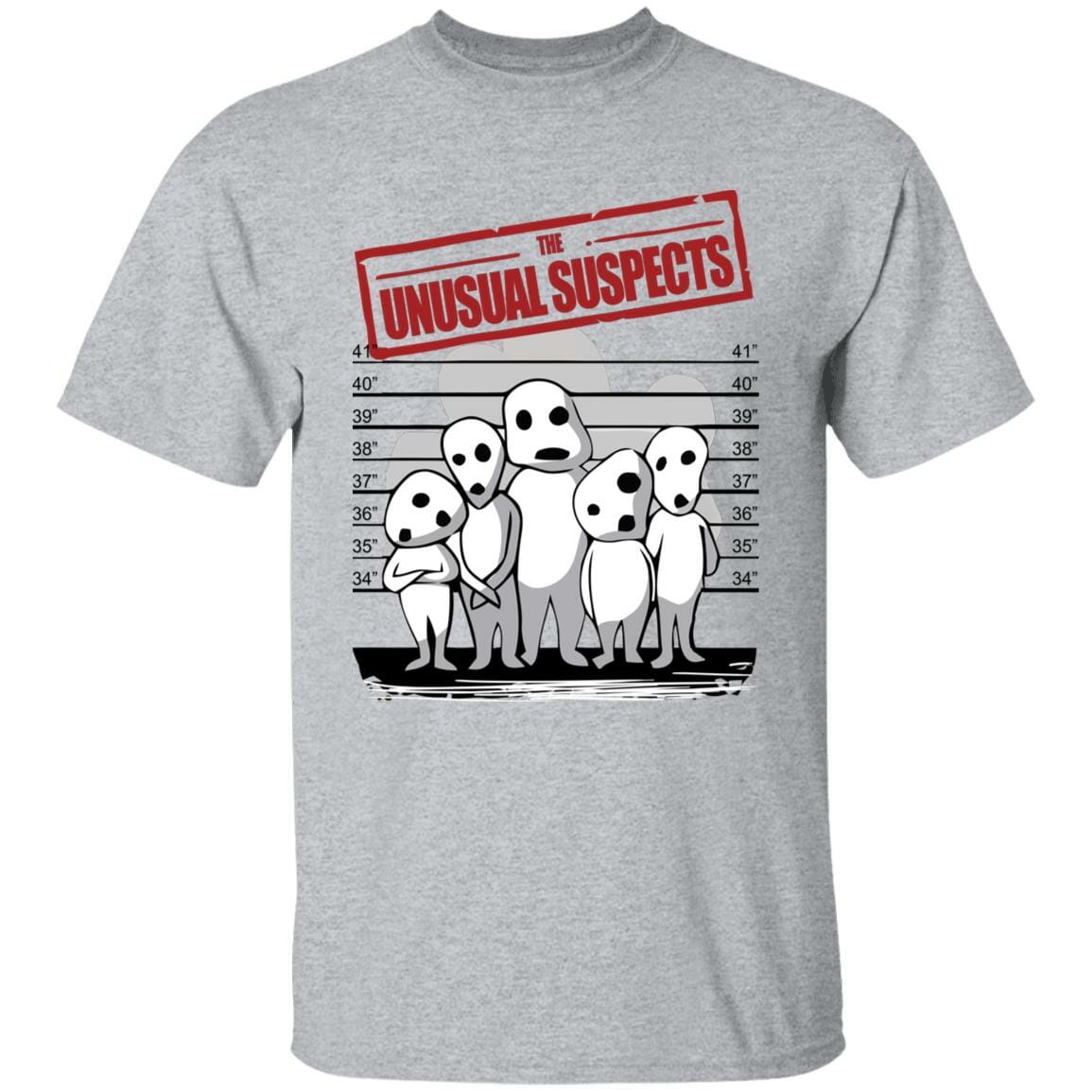 Studio Ghibli Princess Mononoke Unusual Suspects T-shirt - Image 10