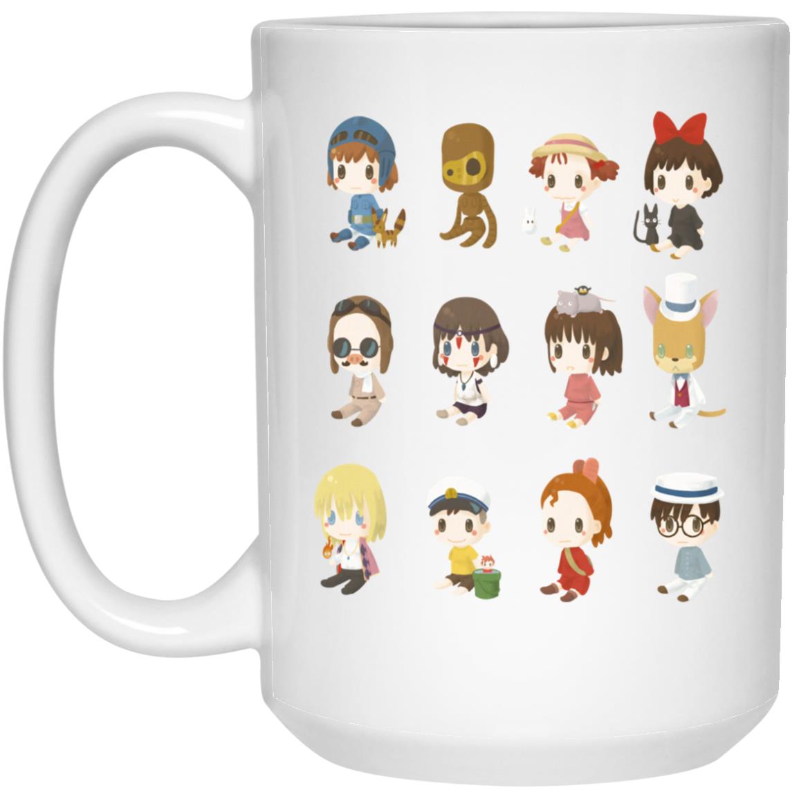 Ghibli Characters Cute Collection Mug - Image 2