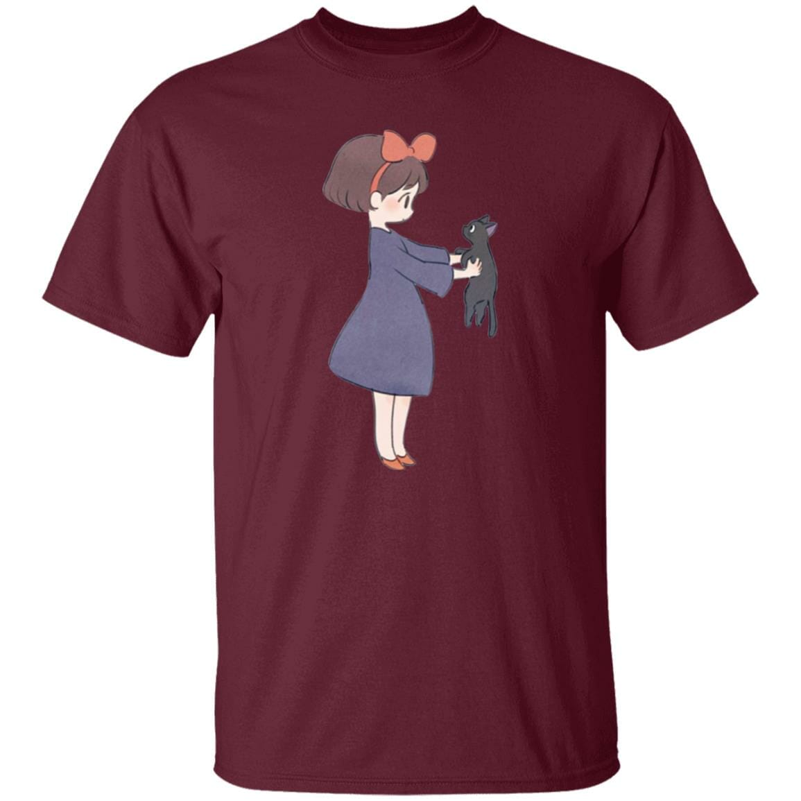 Studio Ghibli Kiki Hugging Jiji T-shirt - Image 7