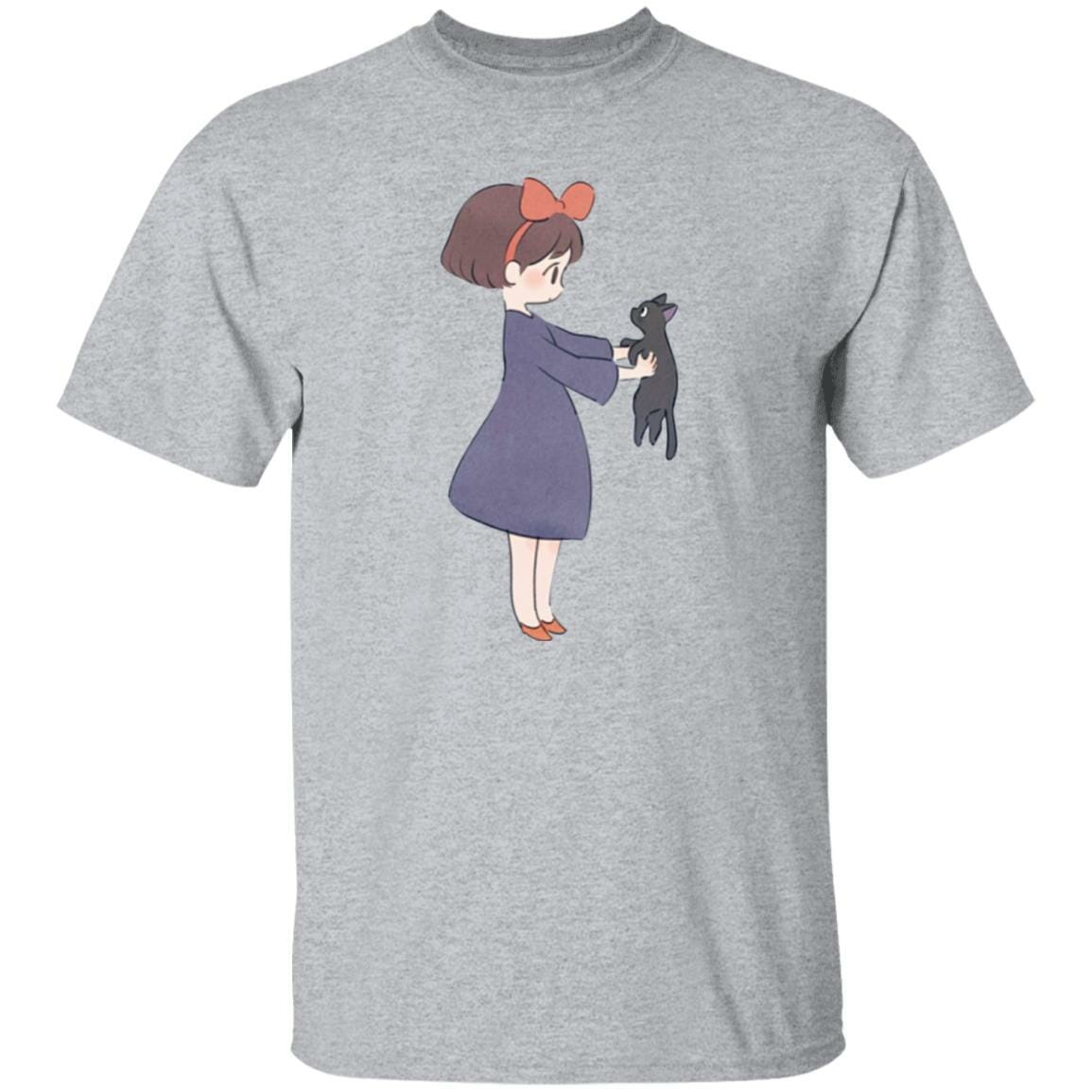 Studio Ghibli Kiki Hugging Jiji T-shirt - Image 10