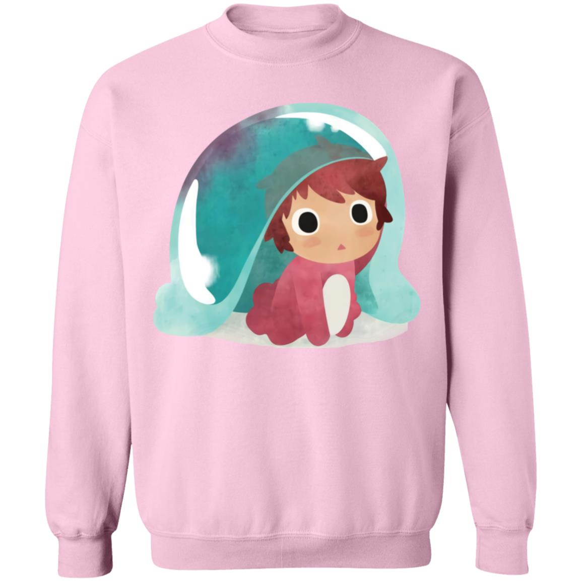 Ponyo Water Color Sweatshirt - Image 10
